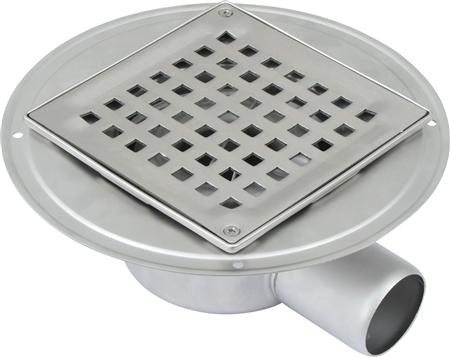 Just Boligafløb Square, Lav - Billigelogvvs.dk -