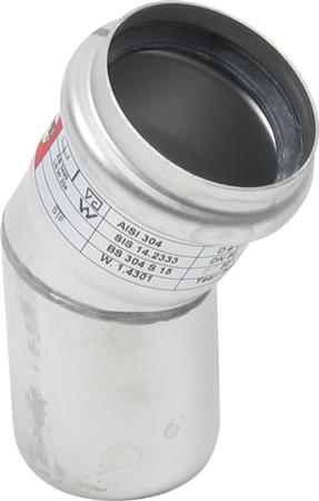 Bøjning 30 Grader Ø50Mm Aisi304 ⎮ 5705499401226 ⎮ 160207050 ⎮ 0216127641 ⎮