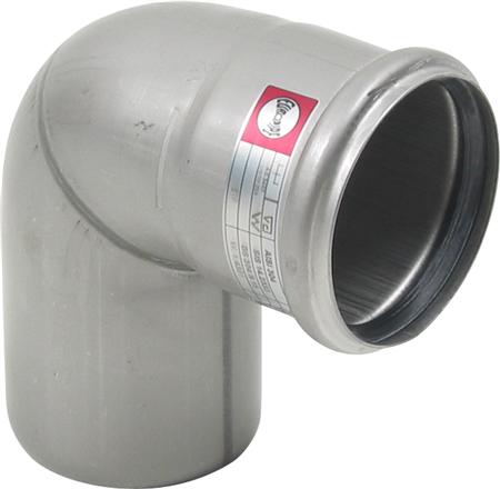 Bøjning 87,5 Grader Ø75Mm Aisi304 ⎮ 5705499401400 ⎮ 160201075 ⎮ 0216127502 ⎮