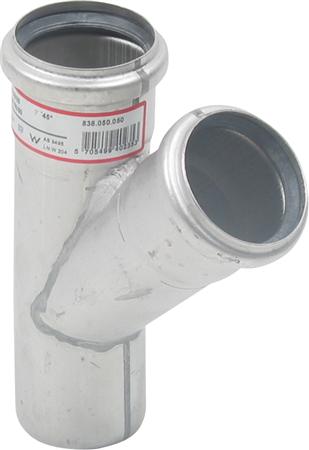 Grenrør 45 Grader Ø50X50Mm Aisi304 ⎮ 5705499402353 ⎮ 160224050 ⎮ 0216127803 ⎮