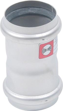 Dobbelt Stikmuffe Ø50Mm Aisi304 ⎮ 5705499402735 ⎮ 160275050 ⎮ 0216128051 ⎮