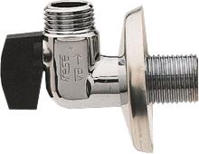 Kuglehane Vl 1/2" N/N Med Kontraventil - Billigelogvvs.dk -