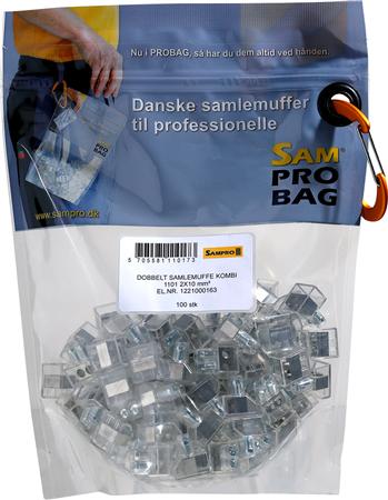 100 Stk Dobb.Samlemuffek/Kombi I Probag ⎮ 5705581110173 ⎮ 00000 ⎮ 1221000163 ⎮