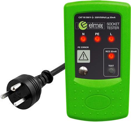 Stikkontakttester ⎮ 5706445140350 ⎮ 900198010 ⎮ 6398167332 ⎮ 5706445140350