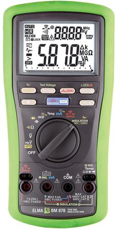 Elma Bm878 Isolationsmultimeter ⎮ 6398910466 ⎮ 900199160 ⎮ 6398910466 ⎮ ELMA BM878