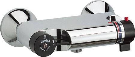 Tmc Termostatarmatur Med Sorte Greb - Billigelogvvs.dk -