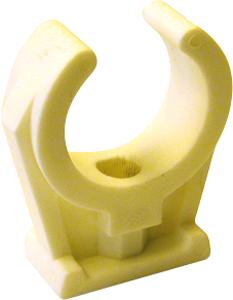 15Mm Klemrørbærer Hvid - Billigelogvvs.dk -