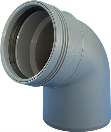 Wavin Pp Bøjn 67 Gr 110Mm M/1Mf Grå ⎮ 5708525151133 ⎮ 186134110 ⎮ 0218161032 ⎮