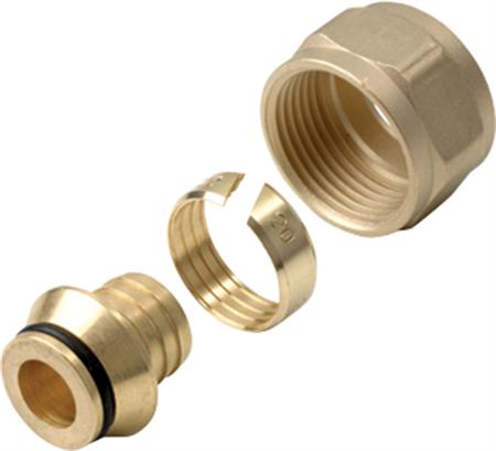 Pex Koblingssæt 15 X 2,5 X 3/4". ⎮ 5708525408329 ⎮ 045380176 ⎮ 0204160665 ⎮