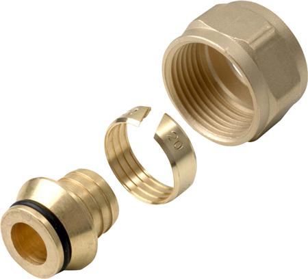 Pex Koblingssæt 3/4 X 20Mm ⎮ 5708525408367 ⎮ 045380246 ⎮ 0204160461 ⎮