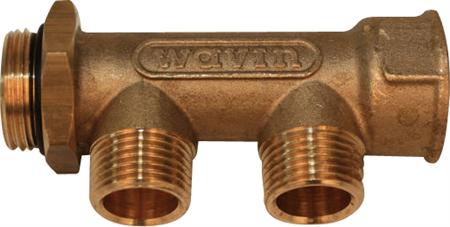 3/4 Fordrør M. Kontram. 2 Afgr. ⎮ 5708525535711 ⎮ 046565102 ⎮ 0204160186 ⎮