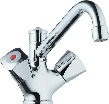 Standard 2Grebs Hv.Armatur M/Omskifter ⎮ 3800019257405 ⎮ 703514104 ⎮ 0270003332 ⎮ B7542AA