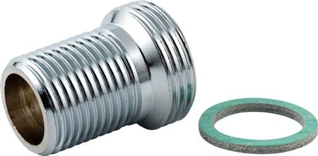 Lige Tilgangsstk 3/4"X1/2" 33 Mm U/Roset ⎮ 5705837108282 ⎮ 728200104 ⎮ 0272003343 ⎮ 728200-004