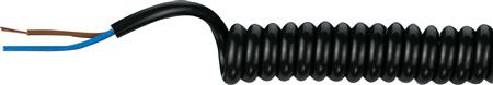 Spiralkabel Pur/Pvc 3G1,5 Sort 500/2500 ⎮ 5435519608 ⎮ 5435519608 ⎮ 5435519608 ⎮ 692180