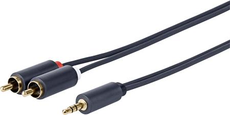 Audiokabel 3,5Mm Minijack - Rca H-H 5M ⎮ 5712505321560 ⎮ 5486518470 ⎮ 5486518470 ⎮