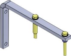 Lufttæppe Guard Vandret Beslag (2 Stk) ⎮ 5906660483397 ⎮ 355619202 ⎮ 0802270779 ⎮ CGA0051