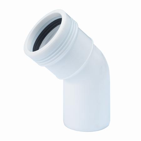 Wavin Pp Bøjn 45Gr 50Mm M/1Mf Hvid ⎮ 5907444310908 ⎮ 186154350 ⎮ 0218161113 ⎮