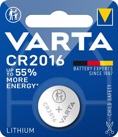 Batteri Cr2016 3,0V 85Mah ⎮ 4008496276639 ⎮ 900047243 ⎮ 9494601032 ⎮ 6016101401