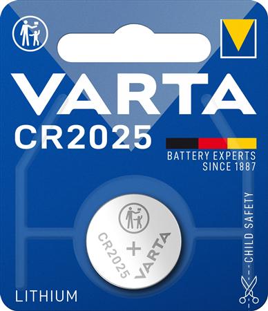 Batteri Cr2025 3,0V 170Mah ⎮ 4008496276875 ⎮ 900047246 ⎮ 9494601045 ⎮ 6025101401