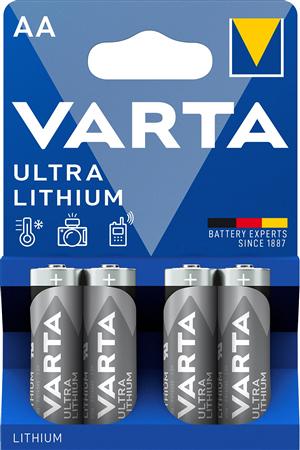 Batteri Prof Lithium Aa 1,5V 4St ⎮ 4008496680511 ⎮ 900047455 ⎮ 9494601184 ⎮ 06106 301 404