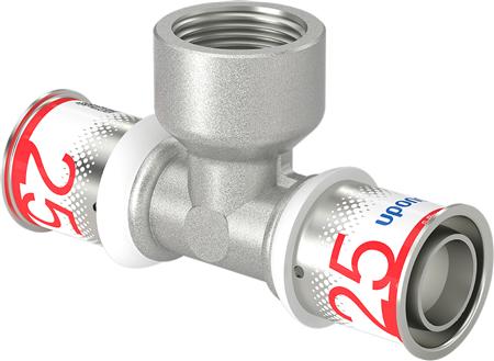 Pres Tee Reduceret M/Muffe 25X3/4" ⎮ 6414905219193 ⎮ 045478310 ⎮ 2612000506 ⎮