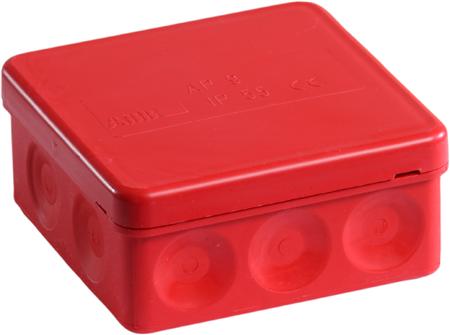 Forgreningsdåse Rød/Ip65 Ap9 - Billigelogvvs.dk -