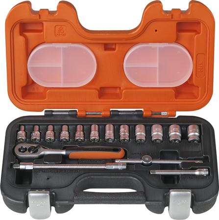 Topnøglesæt 1/4" 16 Dele - Billigelogvvs.dk -