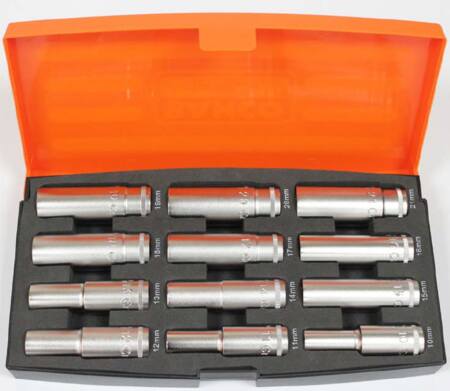 Toppesæt 1/2" Lange Toppe 10-21 Mm ⎮ 7314150256617 ⎮ 900008932 ⎮ 1297050147 ⎮ S1612L