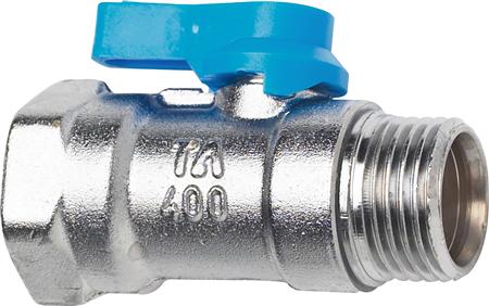 Ta 400 1/2" Kuglehane Blå Muffe/Nippel - Billigelogvvs.dk -