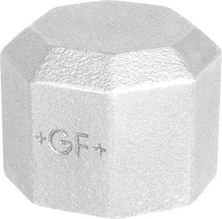 +Gf+ Slutmuffe Galv. 3/8 - Billigelogvvs.dk