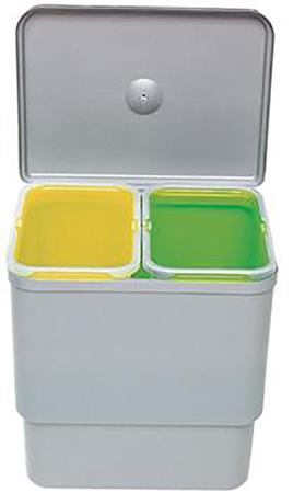 Affaldsbeholder Låge 2 Beholdere ⎮ 8001582111544 ⎮ 684150000 ⎮ 0200202380 ⎮ SESAMO2