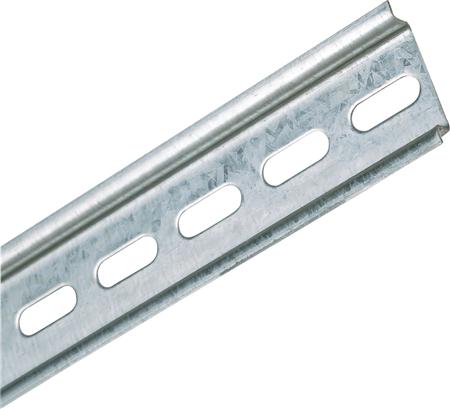 Din-Skinne 15Mm Høj, 6,3X18Mm Hul - Billigelogvvs.dk