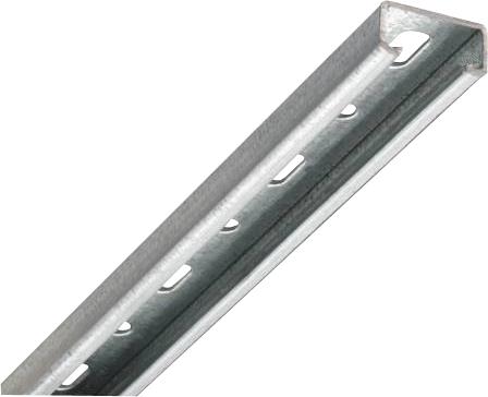 Din-Skinne Glat 2Mtr Galvaniseret ⎮ 8016445000408 ⎮ 7621900184 ⎮ 7621900184 ⎮ 04102100500000