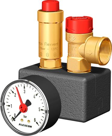 Flexcon Ksg 2,5 Bar Samlesæt 3/4" Isoler ⎮ 8712874279308 ⎮ 371093906 ⎮ 0237080466 ⎮ 27930