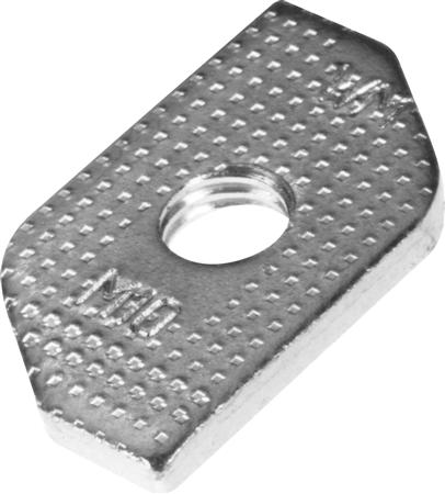 Skinnemøtrik M8 F/Wm0,1,15,2,30 ⎮ 8712993066933 ⎮ 018043408 ⎮ 0204223418 ⎮