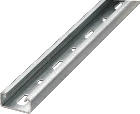 Rapidstrut Profilskinne 41X21X2,5 6M Gal - Billigelogvvs.dk -