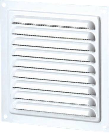 Murrist Mvm125S 125X125Mm Alu Hvid M/Net - Billigelogvvs.dk -