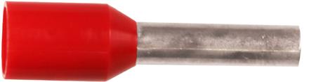 Iso. Terminalrør 1,5Mm² L18 Rød ⎮ 7393487013124 ⎮ 2921111681 ⎮ 2921111681 ⎮ 7287-007500