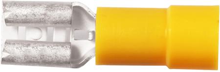 Iso. Spademuffe 4-6Mm² 9,5X1,2 Gul ⎮ 2921107598 ⎮ 2921107598 ⎮ 2921107598 ⎮ 7462-502000