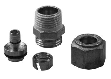 Roth Overgang 16 Mm Rør X 1/2" Nippel ⎮ 8009902047658 ⎮ 045162189 ⎮ 0240001047 ⎮