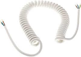 Spiralkabel Pur/Pvc 3G1,5 Hvid 1000/5000 - Billigelogvvs.dk -