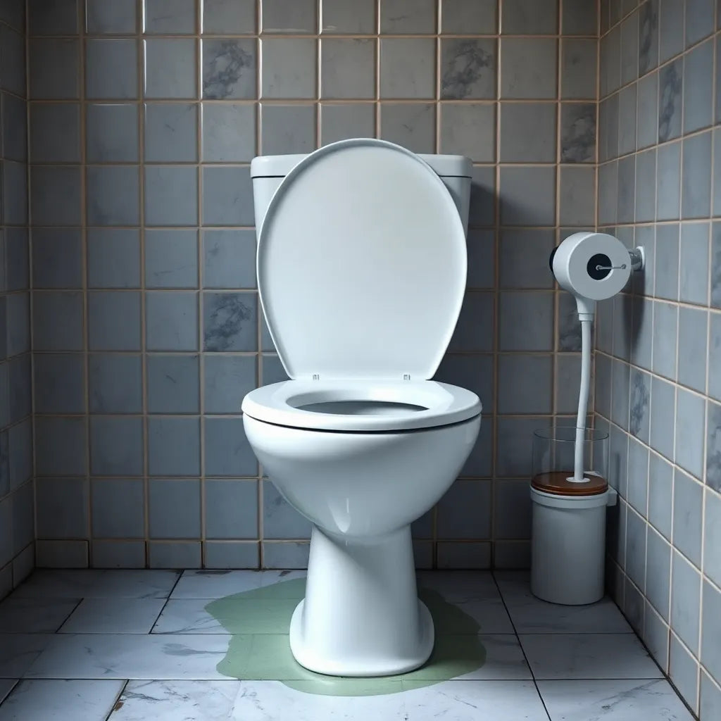 Stop det løbende toilet: Effektive løsninger til dit hjem - Illustration