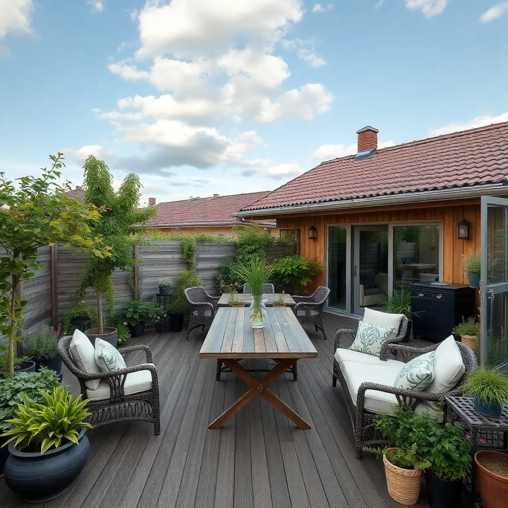 Byg selv træterrasse: Skab din drømmeterrasse med lethed - Illustration