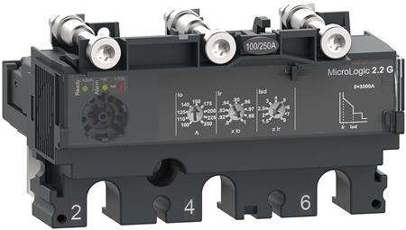 Relæ Micrologic 22G 3P 100A ⎮ 3606482000599 ⎮ 3322741293 ⎮ 3322741293 ⎮ C1032G100