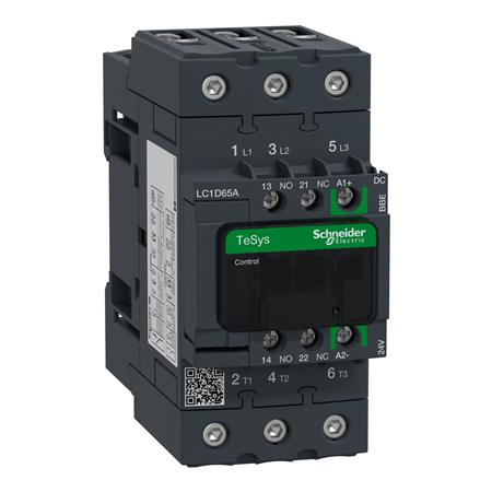 Kontaktor Tesys D 65A 3P 24Vdc Plc 500Ma ⎮ 7522515584 ⎮ 7522515584 ⎮ 7522515584 ⎮ LC1D65ABBE