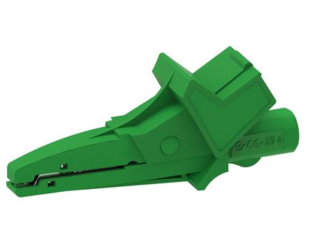 Krokodillenæb Grøn F/4Mm Stik ⎮ 6398611309 ⎮ 900198519 ⎮ 6398611309 ⎮ 5706445320585