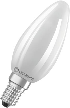 Led Kerte 4,8W/827 (40W) Mat E14 Dæmpbar - Billigelogvvs.dk - Ledvance