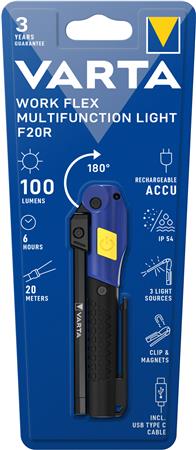 Lygte Work Flex Multifunction Light F20R ⎮ 0810001448 ⎮ 940001648 ⎮ 0810001448 ⎮ 18649101401