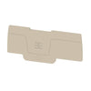 Snap In, Endeplade, Beige, 3P