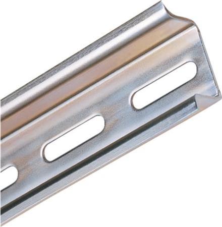 Din-Skinne 15Mm Høj, 5,2X25Mm Hul - Billigelogvvs.dk - 